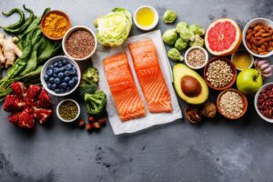Alimentos aliados da saúde digestiva.