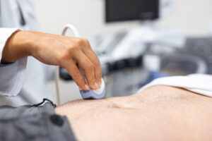 Qual é o exame usado para diagnosticar pedras na vesícula?